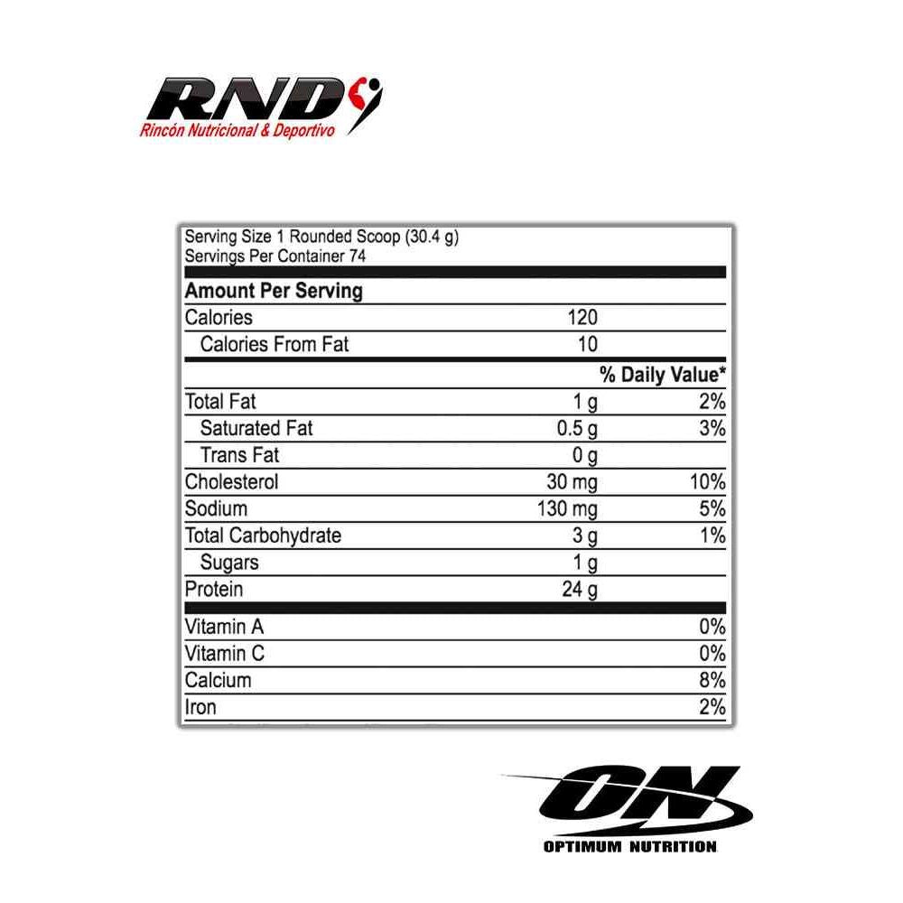 100% WHEY GOLD STANDART (5 LBS)