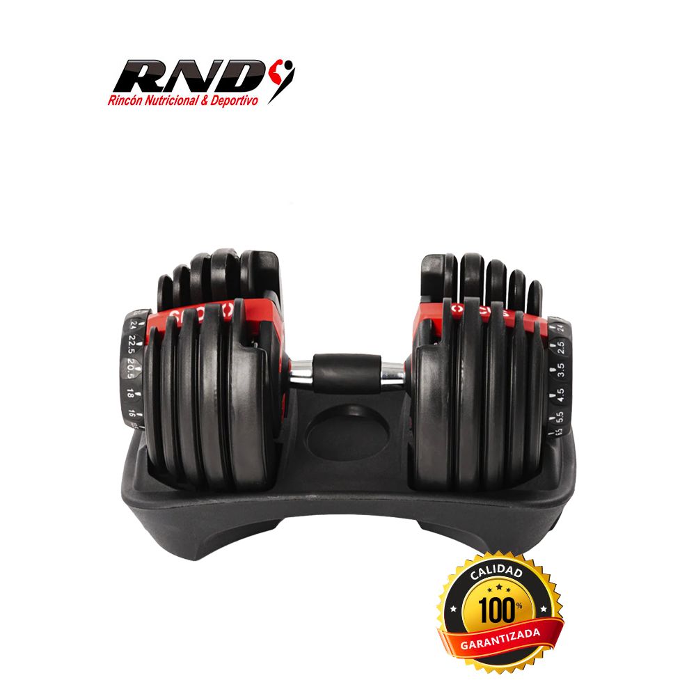 MANCUERNAS PESO AJUSTABLE (24 KG)