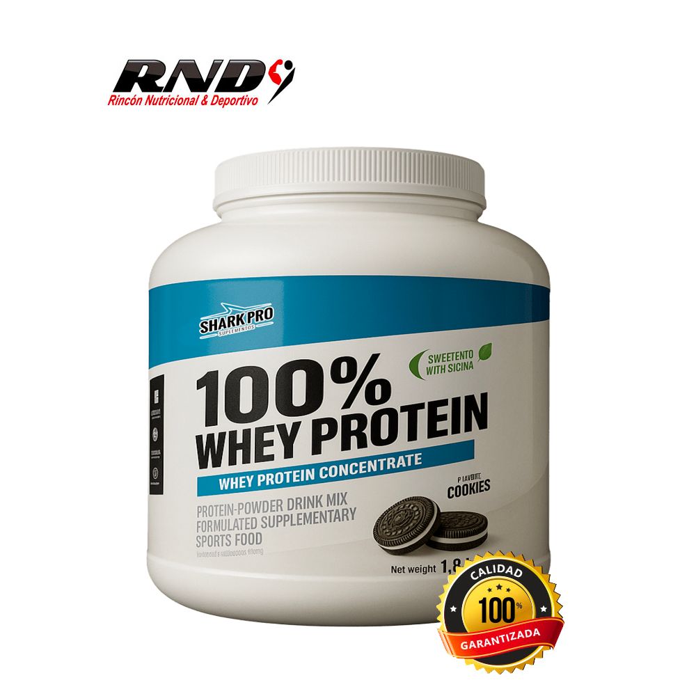 100% WHEY PROTEIN 1.8 KG