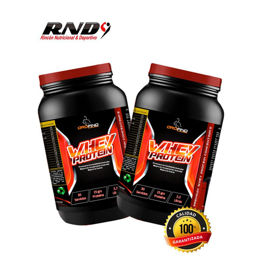 2 WHEY PROTEIN (2 LBS)