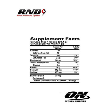 100% WHEY GOLD STANDART 2 LBS