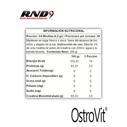 3 CREATINE MONOHYDRATE (300 GRS)
