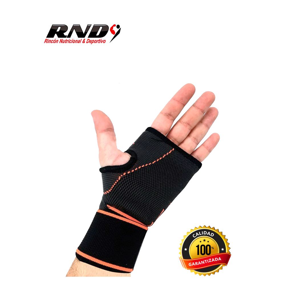 MUÑEQUERA DE SOPORTE Y PALMA