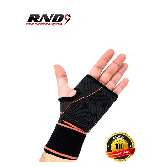 MUÑEQUERA DE SOPORTE Y PALMA