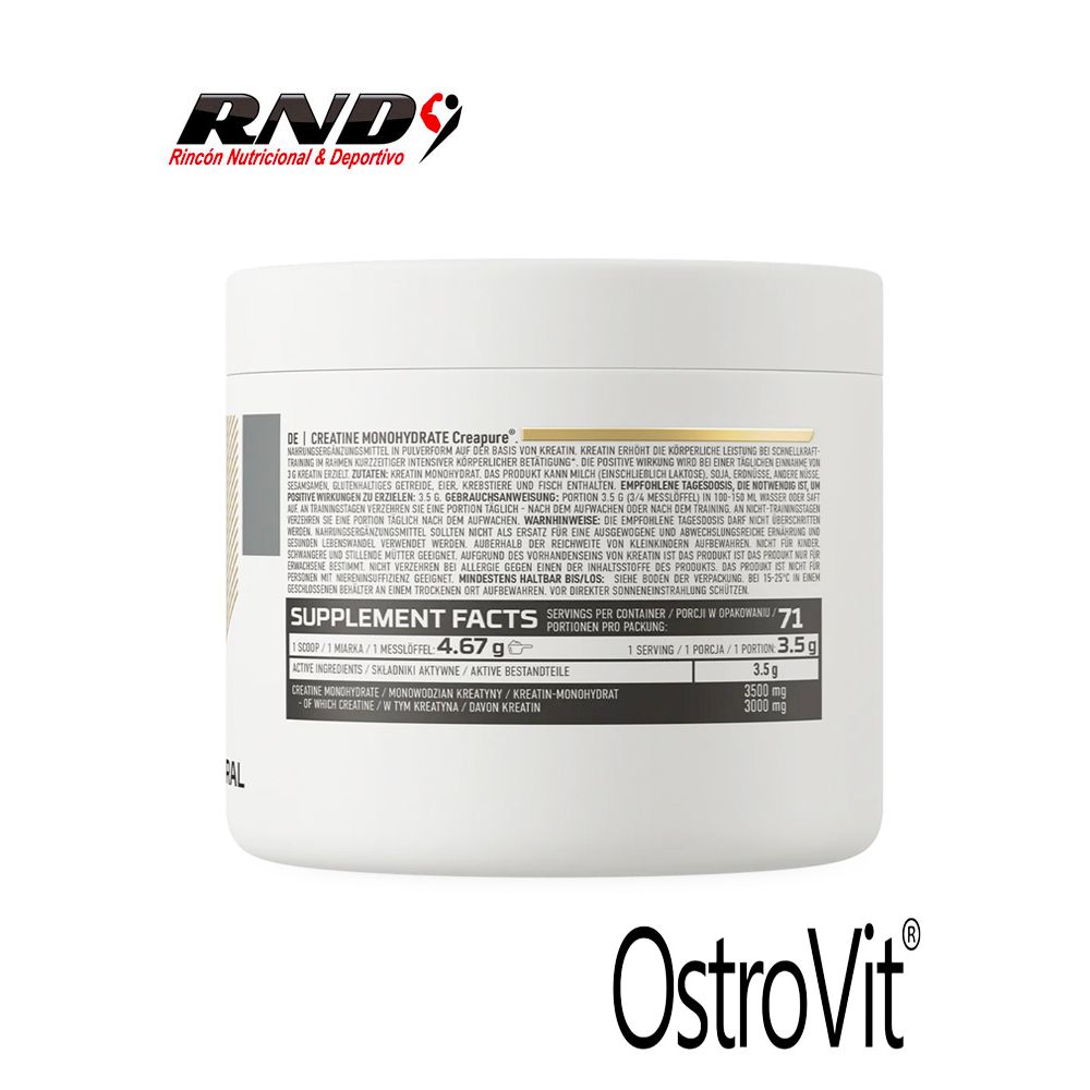 CREATINE MONOHYDRATE CREAPURE