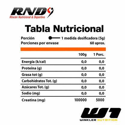 CREATINE MONOHYDRATE ULTRA MICRONIZADA