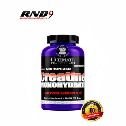 100% CREATINE MONOHYDRATE