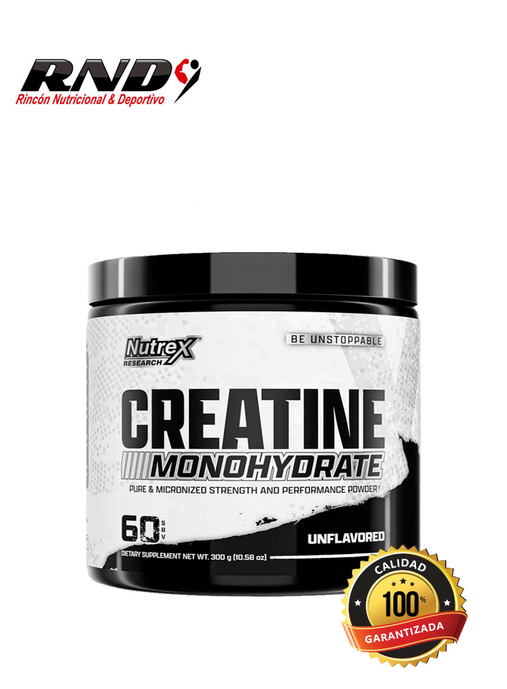 CREATINE MONOHYDRATE (60 SERV) NUTREX