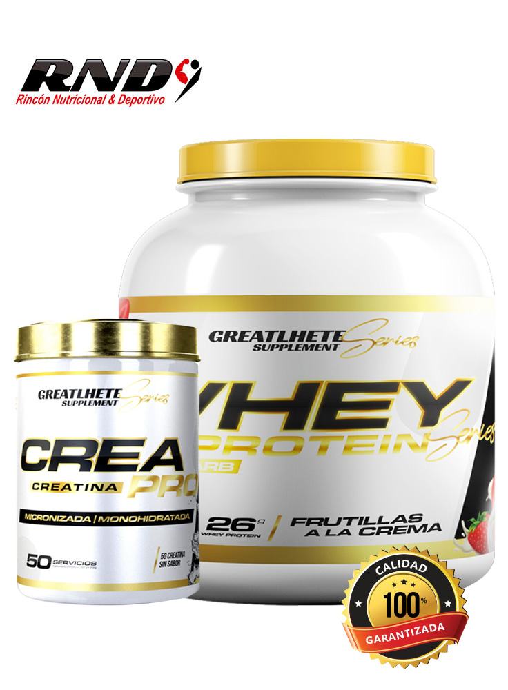 WHEY PROTEIN SERIES (5 LBS) + CREA PRO (250 GR)