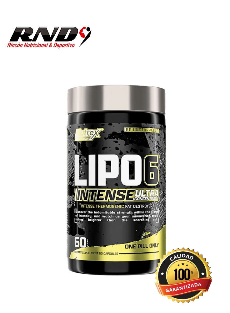 LIPO 6 BLACK INTENSE (60 SERV)