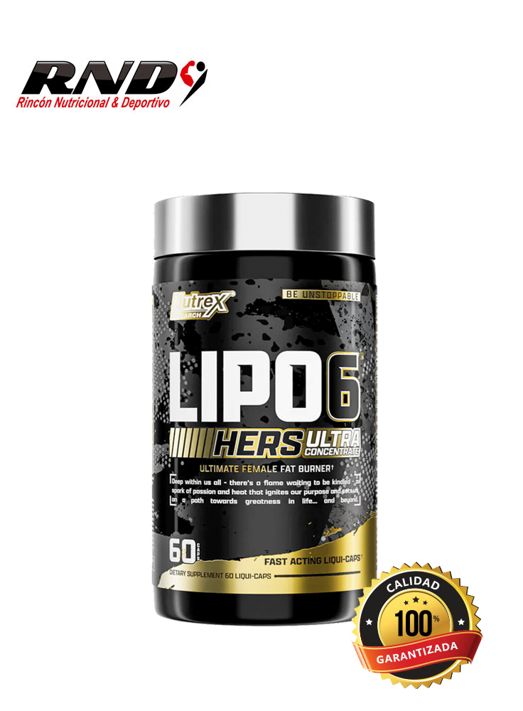 LIPO 6 BLACK HERS (60 SERV)