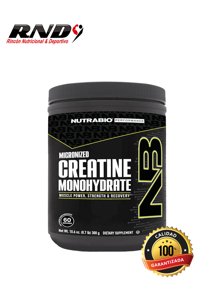 CREATINE MONOHYDRATE (60 SERV) NUTRABIO